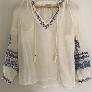 Embroidered blouse